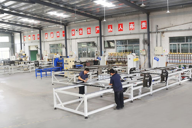 IBC Cage Making Machine workshop