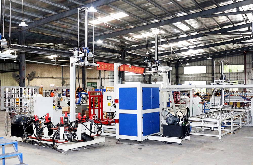 R&D team designing IBC machine