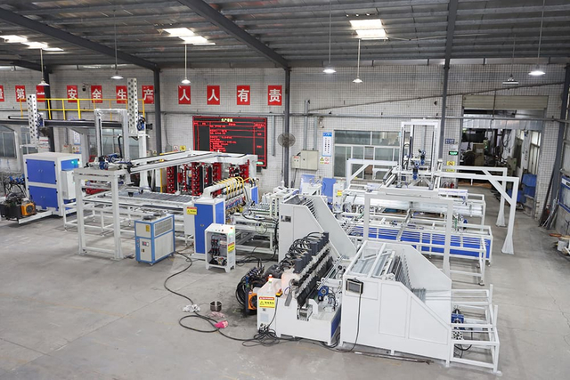 IBC tank production line assembly