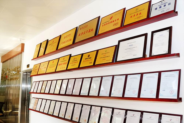 HWASHI certification display wall