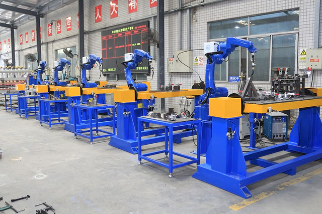 IBC cage frame welding robot