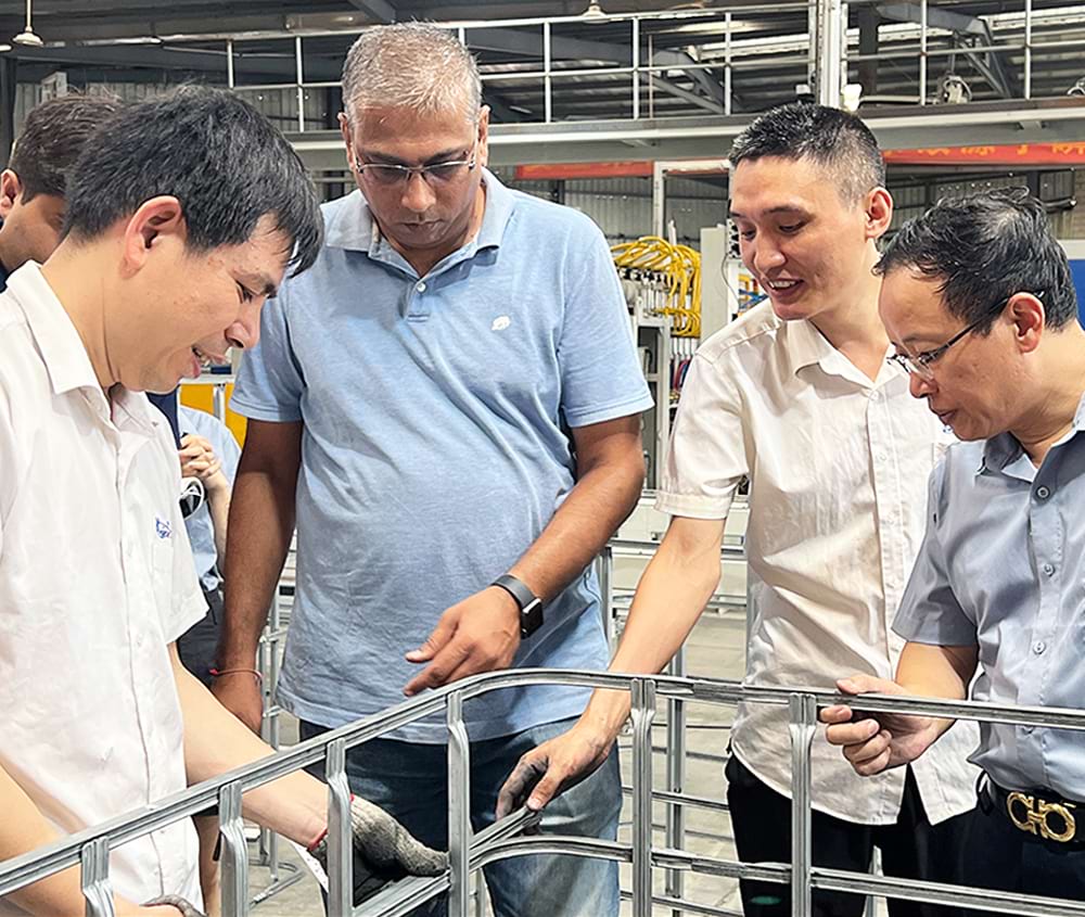 IBC Cage Production Line service support