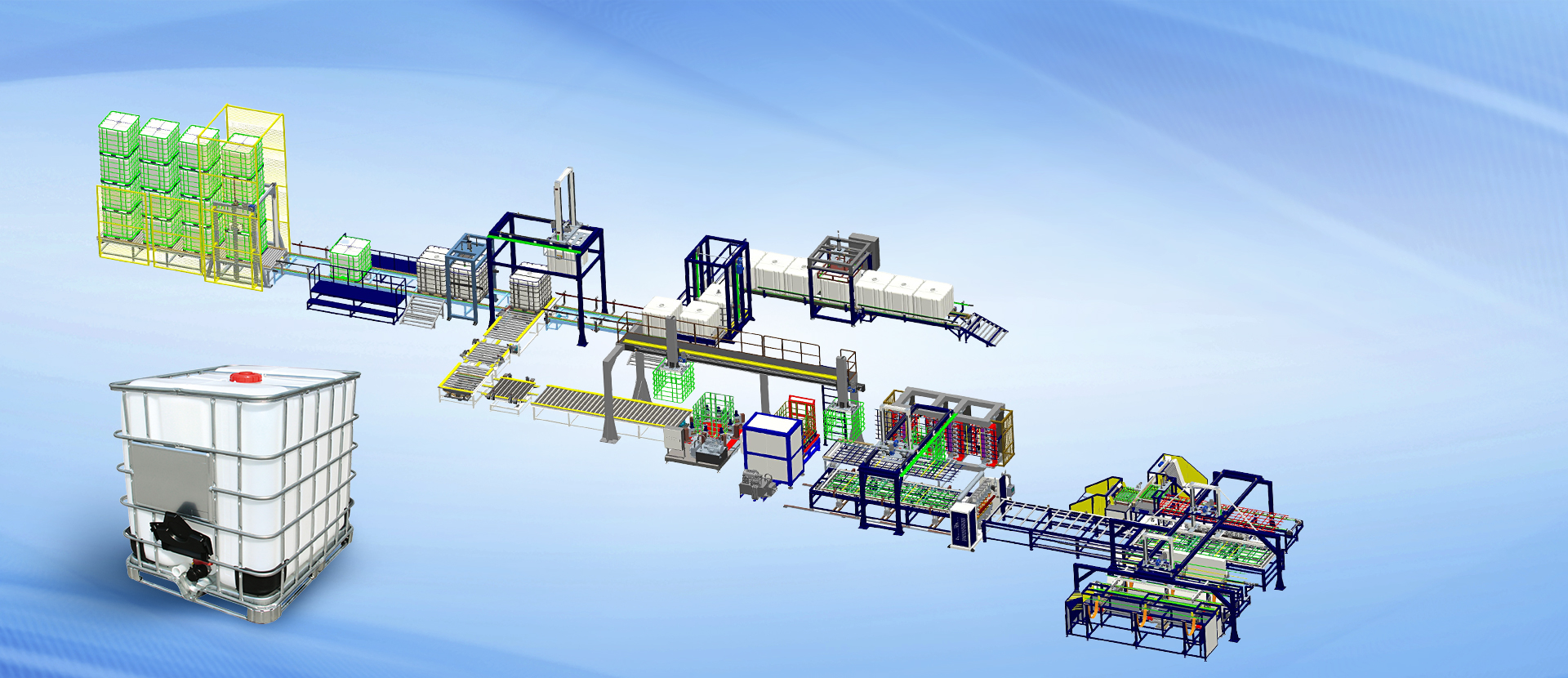 HWASHI Specialized In IBC Machines 