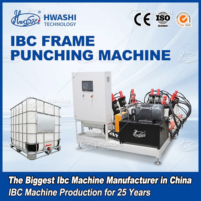 IBC Cage Hole Making And Punching Machine