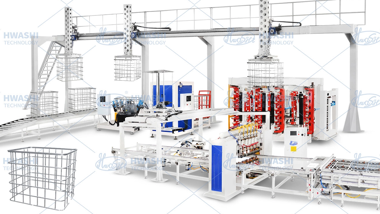 IBC cage welding machine