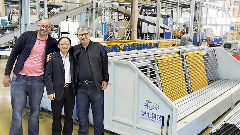 Brazil Chemical Manufacturer Builds Full IBC Cage Production Line With Hwashi Automation Solutions