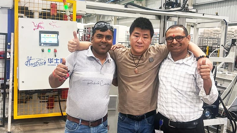 Fully Automatic IBC Tank Production Line Project in INDIA | Turnkey IBC Cage Solution